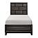 Davi 4Pc Twin Bedroom Set  - Gray  by Homelegance