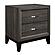 Davi 4Pc Twin Bedroom Set  - Gray  by Homelegance
