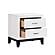Davi Nightstand - White by Homelegance