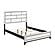 Davi Eastern King Bed - White by Homelegance