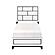 Davi Twin Bed - White by Homelegance