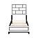 Davi Twin Bed - White by Homelegance