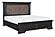 Bolingbrook California King Platform Bed w/Footboard Storage - Brown by Homelegance
