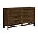 Frazier Park Dresser - Brown Cherry by Homelegance