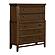Frazier Park Chest - Brown Cherry by Homelegance
