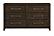 Griggs 5pc Queen Bedroom Set  - Dark Brown by Homelegance