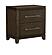 Griggs Nightstand - Dark Brown by Homelegance