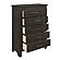 Blaire Farm Chest - Charcoal Gray by Homelegance