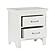 Blaire Farm Nightstand - White by Homelegance