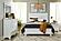 Blaire Farm Eastern King Bed - White by Homelegance