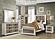 Arcadia Mirror - White & Weathered Gray by Homelegance