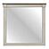 Arcadia Mirror - White & Weathered Gray by Homelegance