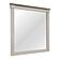 Arcadia Mirror - White & Weathered Gray by Homelegance
