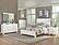 Kerren California King Bed, LED Lighting - White by Homelegance