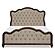Heath Court Queen Bed - Brown Oak by Homelegance