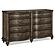 Heath Court 5pc Queen Bedroom Set  - Brown Oak by Homelegance
