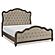 Heath Court 5pc Queen Bedroom Set  - Brown Oak by Homelegance