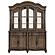 Heath Court Buffet & Hutch - Brown Oak by Homelegance