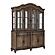 Heath Court Buffet & Hutch - Brown Oak by Homelegance