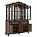 Heath Court Buffet & Hutch - Brown Oak by Homelegance
