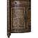 Heath Court Buffet & Hutch - Brown Oak by Homelegance