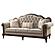 Heath Court Sofa - Brown Oak by Homelegance