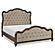 Heath Court California King Bed - Brown Oak by Homelegance