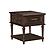 Cardano End Table - Driftwood Charcoal by Homelegance