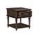 Cardano End Table - Driftwood Charcoal by Homelegance