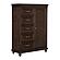 Cardano Wardrobe Chest - Driftwood Charcoal by Homelegance