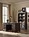 Cardano Bookcase - Driftwood Charcoal by Homelegance