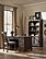 Cardano Bookcase - Driftwood Charcoal by Homelegance