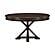 Cardano Round Dining Table - Driftwood Charcoal by Homelegance