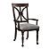 Cardano Desk Armchair - Driftwood Charcoal by Homelegance