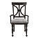 Cardano Desk Armchair - Driftwood Charcoal by Homelegance