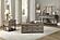 Cardano End Table - Driftwood Light Brown by Homelegance