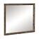 Cardano Mirror - Driftwood Light Brown by Homelegance