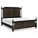 Cardano Eastern Poster Bed - Driftwood Charcoal by Homelegance