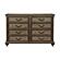 Rachelle 5pc Queen Bedroom Set  - Weathered Pecan & Gray by Homelegance