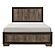 Ellendale Queen Bed - Mahogany & Dark Ebony by Homelegance