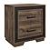 Ellendale Nightstand - Mahogany & Dark Ebony by Homelegance