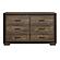 Ellendale Dresser - Mahogany & Dark Ebony by Homelegance