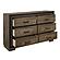 Ellendale Dresser - Mahogany & Dark Ebony by Homelegance