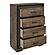 Ellendale Chest - Mahogany & Dark Ebony by Homelegance