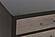 Raku Nightstand - Gray & Black by Homelegance