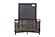 Raku Dresser - Gray & Black by Homelegance