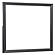 Raku Mirror - Gray & Black by Homelegance