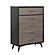 Raku Chest - Gray & Black by Homelegance