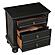Laurelin Nightstand, Hidden Drawer - Black  by Homelegance