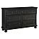 Laurelin Dresser, Hidden Drawer - Black  by Homelegance